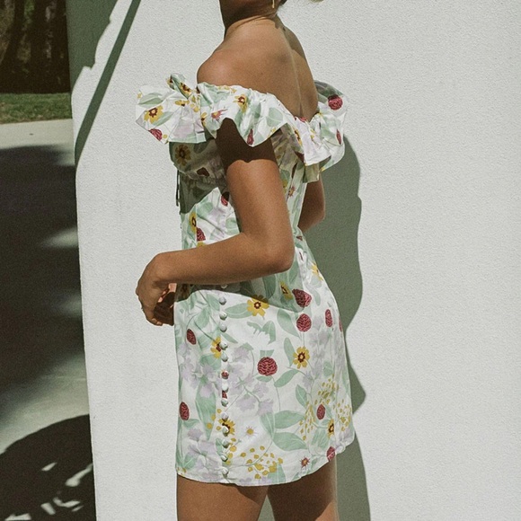 Sabo Skirt | Coco Off Shoulder Dress - Picture 2 of 10